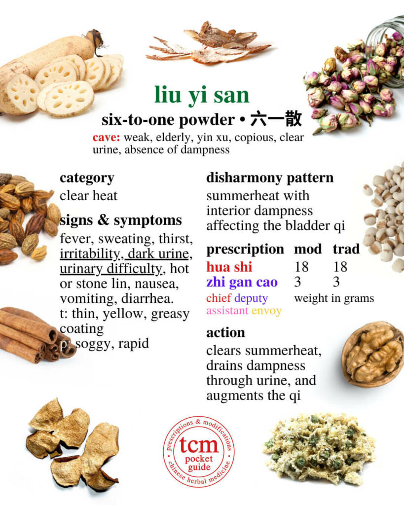 liu yi san prescription - tcm pocketguide