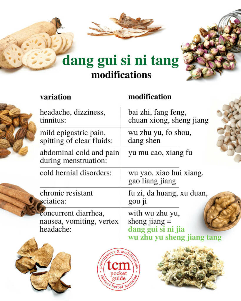 dang gui si ni tang modifications