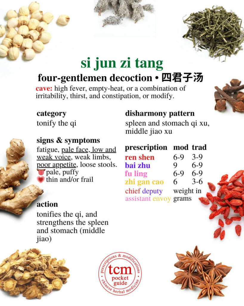 si jun zi tang prescription - tcm pocketguide