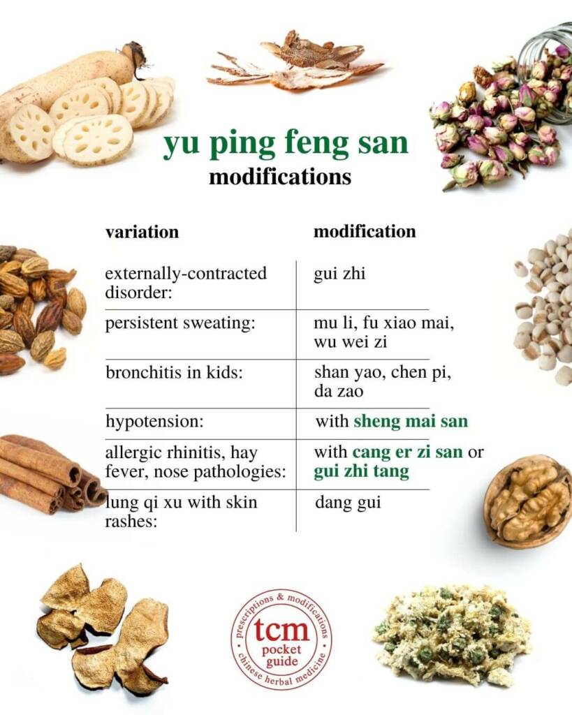 yu ping feng san modifications