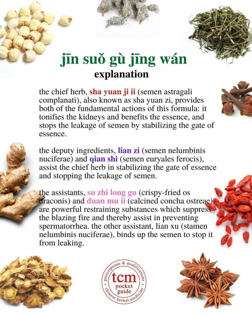 jin suo gu jing wan explanation