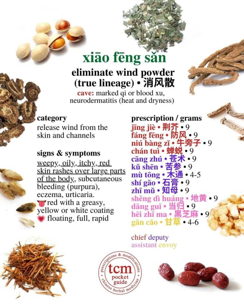 xiao feng san prescription - tcm pocketguide