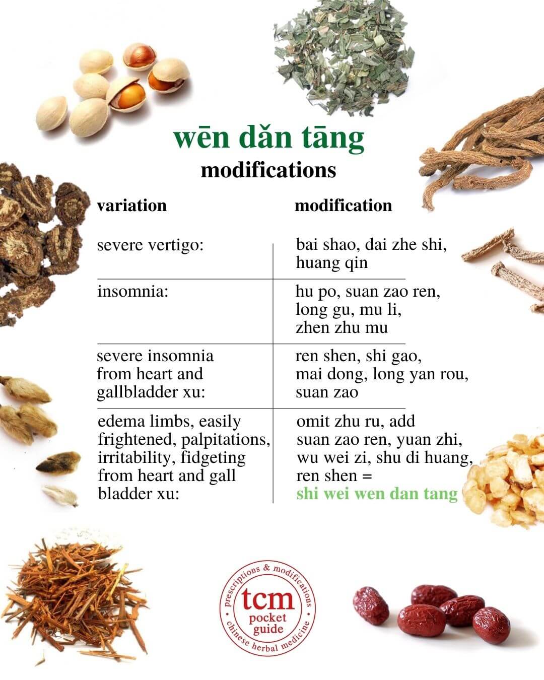 Wen Dan Tang TCM Pocketguide Wen Dan Tang TCM Pocketguide