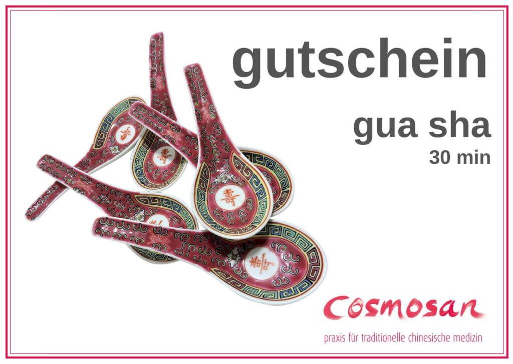 gutschein gua sha cosmosan praxis für traditionelle chinesische medizin zürich