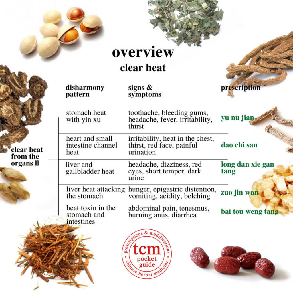 tcm pocketguide overview clear heat clear heat from organs 2